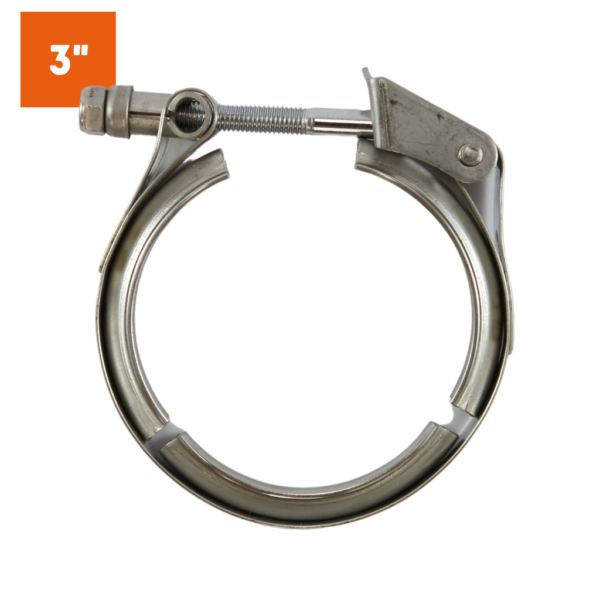 Abraçadeira Inox Engate Rápido 3 polegadas