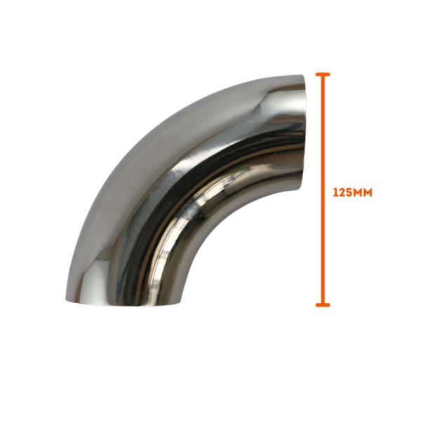 Curva Inox OD 2.1/2  polegadas - Imagem 2