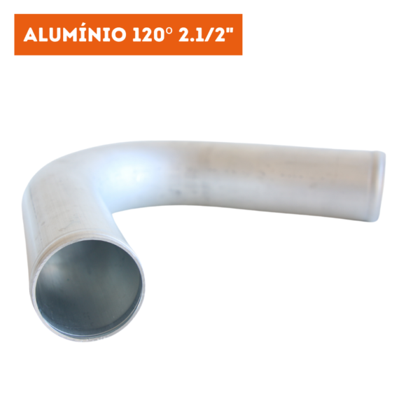 Curva Alumínio 120º 2.1/2