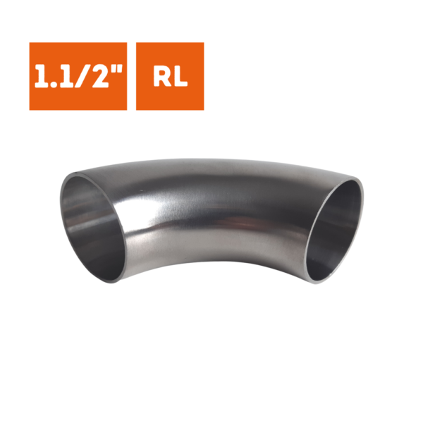 Curva Inox OD 1.1/2 polegada