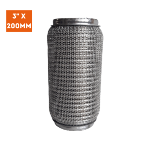 Malha Flexível Grampeada Longa 3" X 200MM