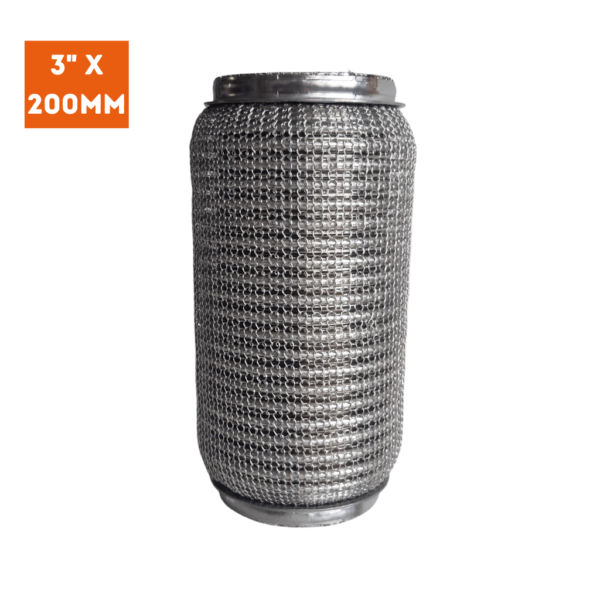 Malha Flexível Grampeada Longa 3" X 200MM