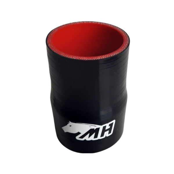 Mangote em Silicone Redutor 2.1/2" para 2.1/4" Preto (63mm para 57mm) x 102mm - Imagem 2