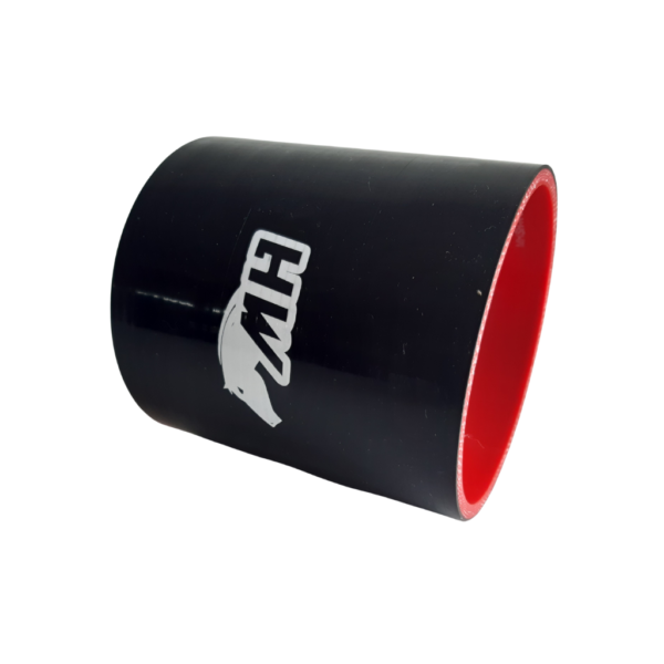 Mangote em Silicone Reto com Hump 3.1/2" Preto (89mm) x 100mm - Imagem 2