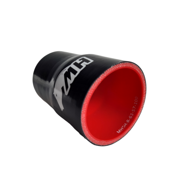 Mangote em Silicone Redutor 2.1/2" para 2.1/4" Preto (63mm para 57mm) x 102mm - Imagem 3