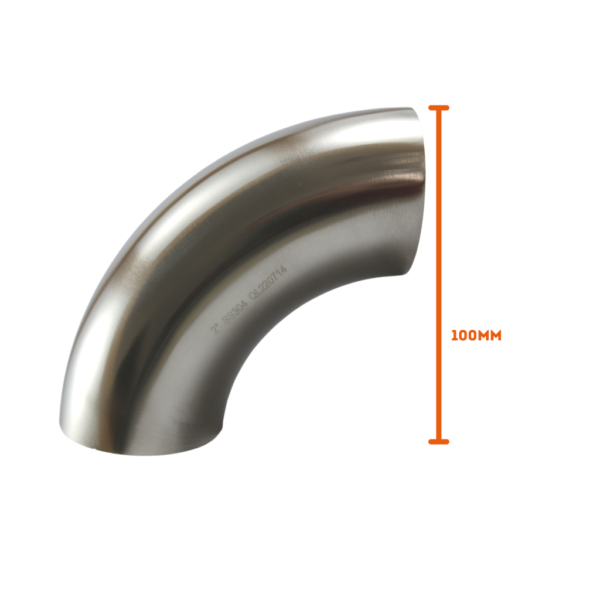 Curva Inox OD 2 polegadas - Imagem 2