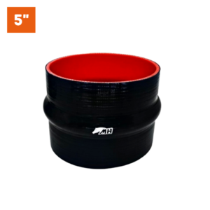 Mangote em Silicone Reto com Hump 5" polegadas (127mm) x 100mm