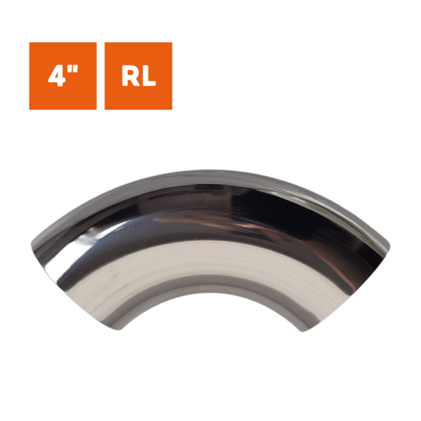 Curva Inox OD 4 polegadas