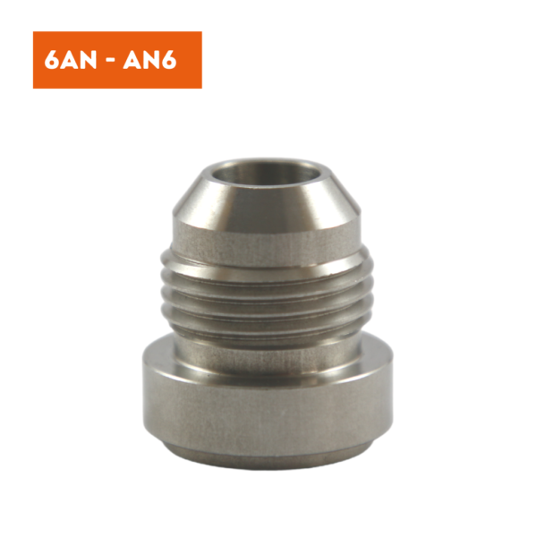 Niple para Soldar 6AN/AN6 Inox Macho Cônico - Imagem 2