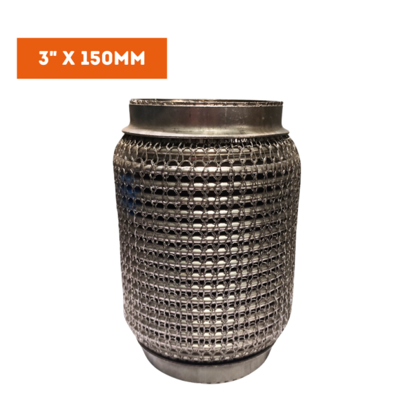 Malha Flexível Grampeada Longa 3" x 150MM