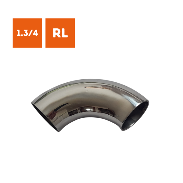 Curva Inox OD 1.3/4 polegadas