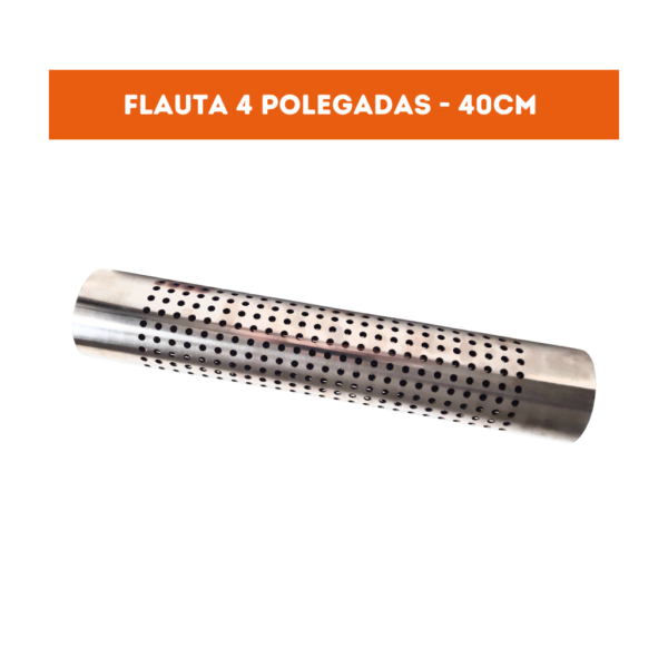 Flauta 4 polegadas x 40cm - Imagem 2