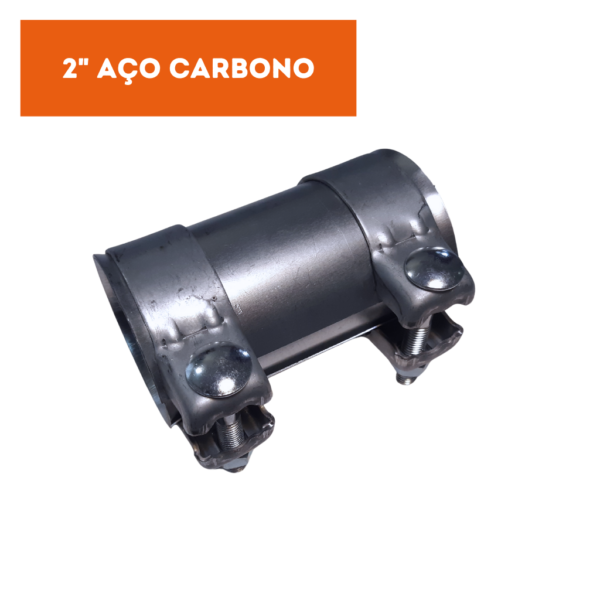 Abraçadeira para tubo 2" - Aço Carbono