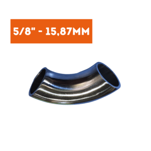 Curva Inox OD 5/8 - 15,87MM