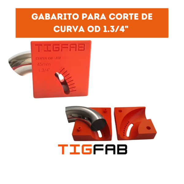 Gabarito de corte OD 1.3/4 pol - Imagem 2