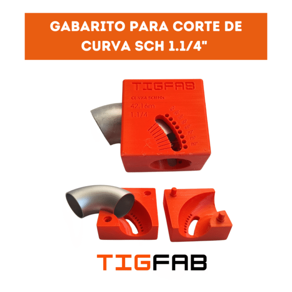 Gabarito de corte SCH 1.1/4 pol - Imagem 2