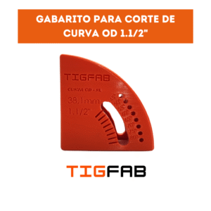 Gabarito de corte OD 1.1/2 pol