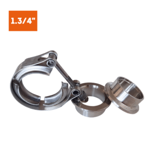 Kit V-Band Inox 1.3/4 polegadas