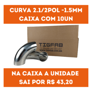 Promoção - 10 Curvas 2.1/2 Polegadas