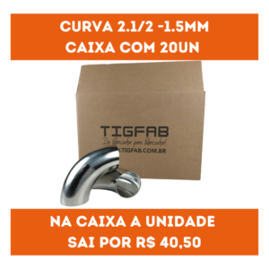 Promoção - 20 Curvas 2.1/2 Polegadas