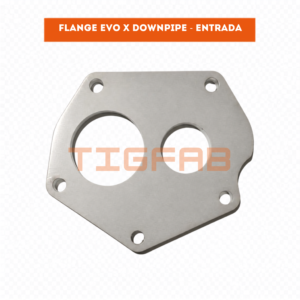 Flange Evo X Downpipe - Entrada